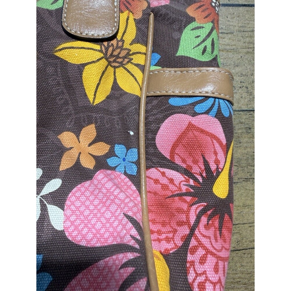 🔥Rosetti Purse Boho Hippie Chic Twist Floral Canvas Shoulder Bag Cottagecore - Picture 4 of 8